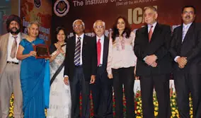 Recognized by ICAI for Financial Excellence 2011-12