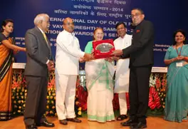 HelpAge India was awarded Vayoshreshtha Samman (National Award for Senior Citizens)